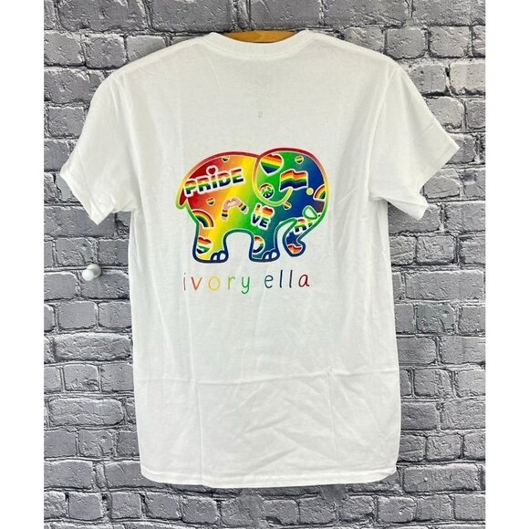 IVORY ELLA "Pride" Tee Juniors size S - Picture 2 of 5